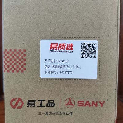 60307173 Sanyの燃料フィルターSY115/SY125/SY135/SY155/SY200/SY205/SY215/SY215C10/SY245/SY265は4JJ1/4HK1/4M50/D06FRに適用する