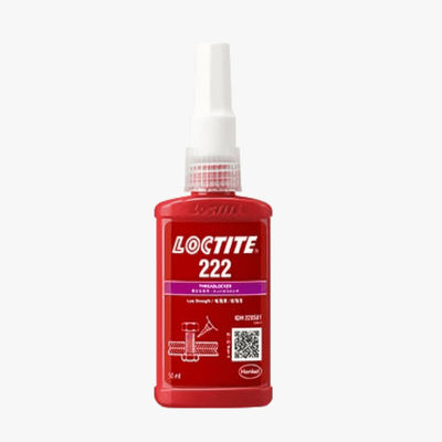 Loctite 222の低い強さねじ錠の代理店50ml 250mlの抵抗の温度150℃