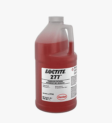 高力代理店を締める50ml 250ml 1000mlのLoctite 277 Threadlocker